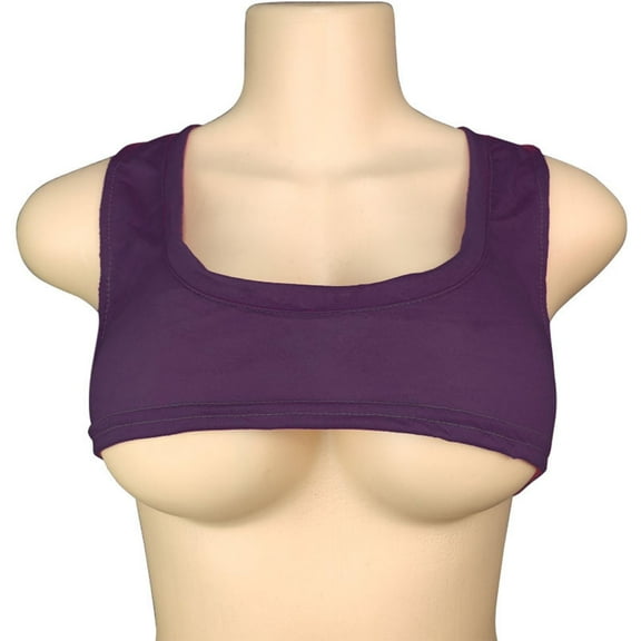 Uaswgudfs Women's Seamless Yoga Bra Tank Top - Ultra-Short Home Sleep Bra