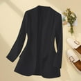 thumbnail image 1 of Uaswgudfs Women's Slim Fit Business-Casual Blazer with Notch Lapel, Wrinkle-Resistant Fabric for Office & Daily Wear, 1 of 7