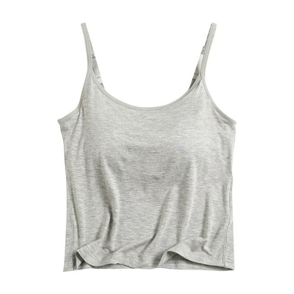 Uaswgudfs Women's Summer Sleeveless Cute Cami Pajama Top - Soft Sleep Tee for Lounge & Nightwear, Breathable Sizes S-XL