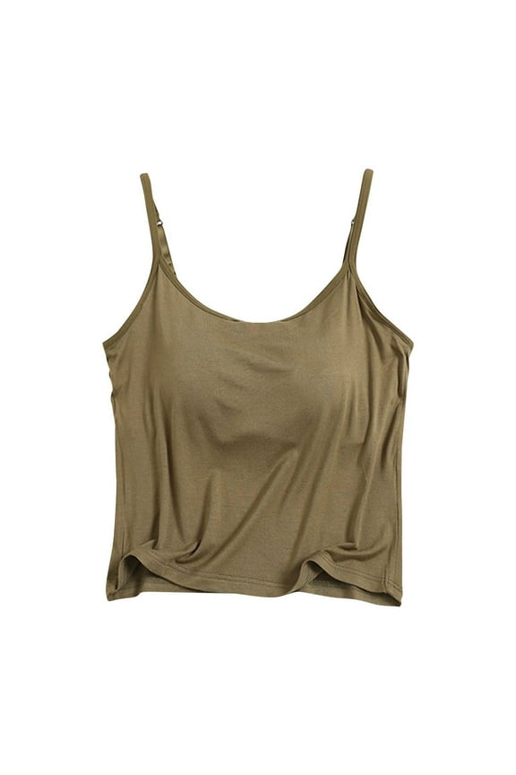 Women's Summer Sleeveless Cute Cami Pajama Top - Soft Sleep Tee for Lounge & Nightwear, Breathable