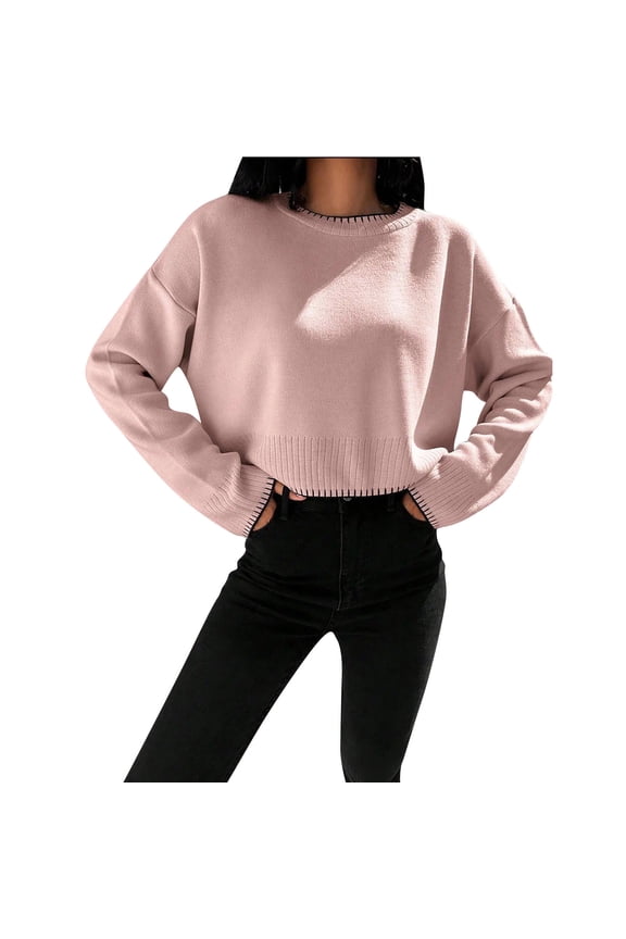 Women's Turtleneck Sweater: Bold Vertical Ribbed Knit, Oversized Cozy Fit for Casual/Office