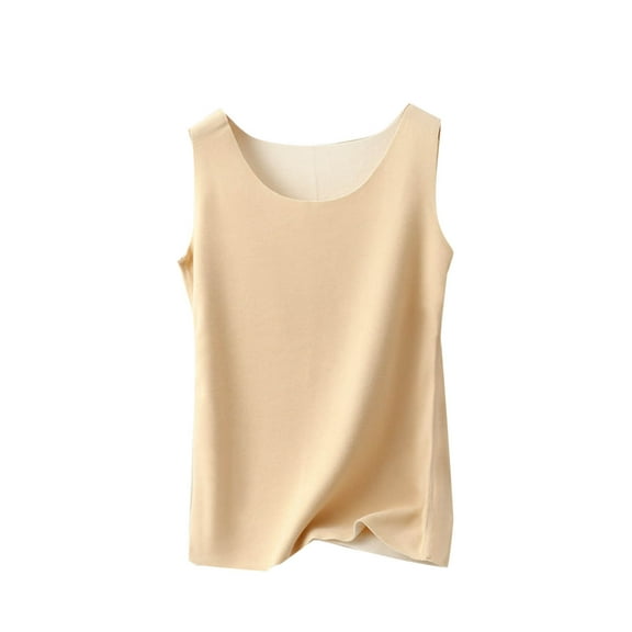 Uaswgudfs Women's cotton Sleep Tank Top Sleeveless Long style Pajamas Daily Home Shirt