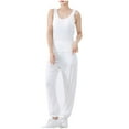 thumbnail image 1 of Uaswgudfs Womens Pajamas Set Cotton Pjs Set 2 Piece Sleepwear Scoop Neck Camisole Tops and Long Pants with Pockets, 1 of 9