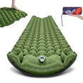Uater Self Inflating Sleeping Pad, 77*24 In Camping Mat, Waterproof