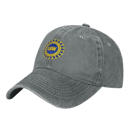 Uaw Region Hat Adjustable Baseball Cap Cotton Cowboy Hat, Fashionable For Man Woman