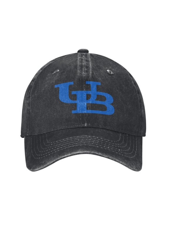 Ub University Logo Adult Adjustable Classic Washed Casquette Cap Hat Baseball Cap For Man For Woman
