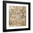 thumbnail image 1 of Ubaldo Gandolfi 12x14 Black Modern Framed Museum Art Print Titled - Adoration of the Shepherds (Mid-To Late 18th Century), 1 of 5