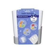 Ubbi Baby Bath Toy and Drying Bin Set, Baby and Toddler Bath Toy Set, Unisex