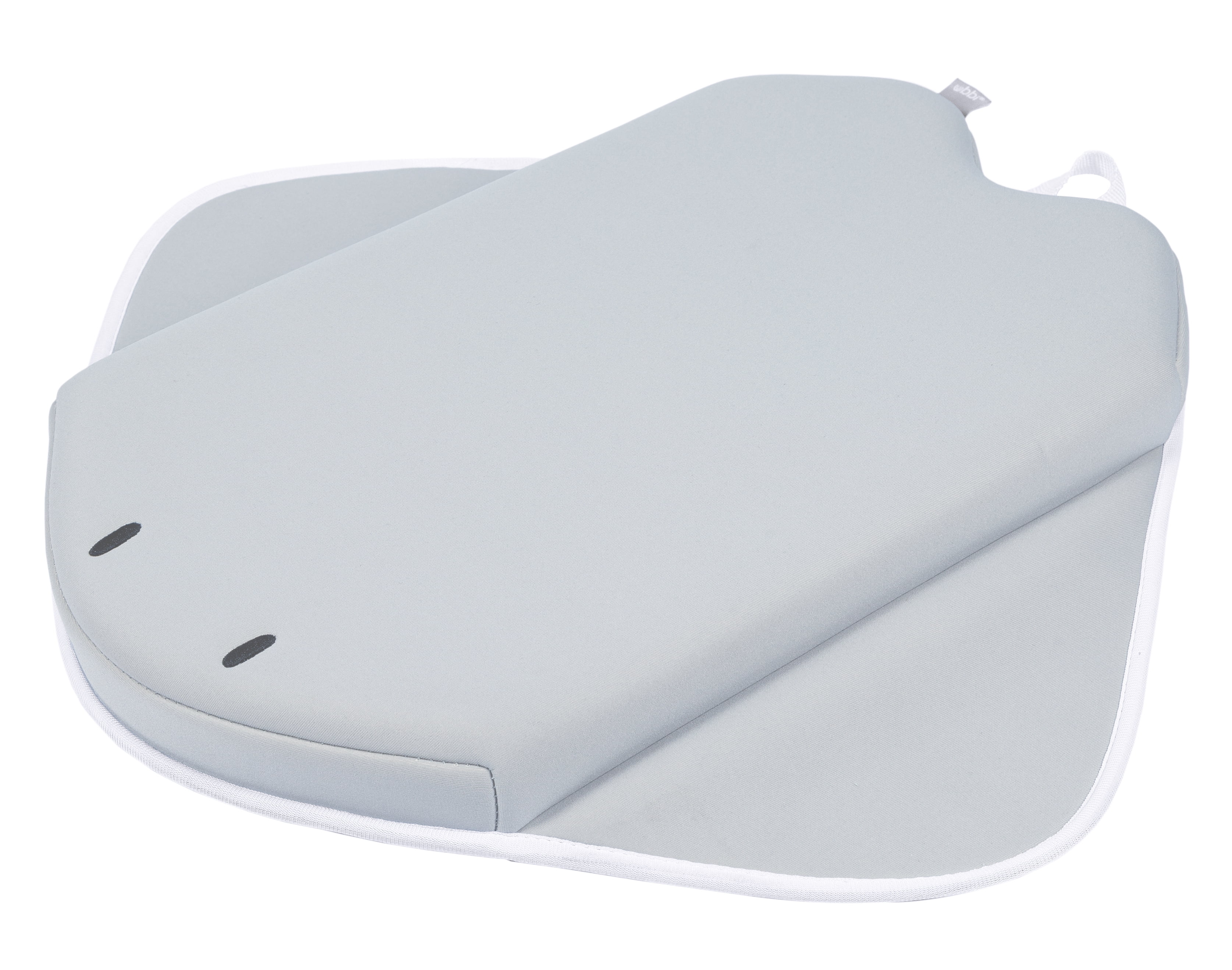 Ubbi Bath Kneeler Pad, Cushioned Comfortable Non-Slip Kneeling Pad, Bathroom, Gray, Weight 11.2 Ounces