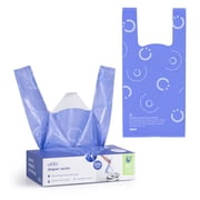Ubbi Disposable Diaper Sacks, Lavender Scented, Easy-to-Tie Tabs, Diaper Disposal , 200 Count, Newborn