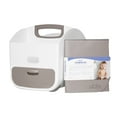 thumbnail image 1 of Ubbi Portable Diaper Caddy and Changing Mat for Baby, Storage, Caddy Organizer, Taupe, 1 of 5