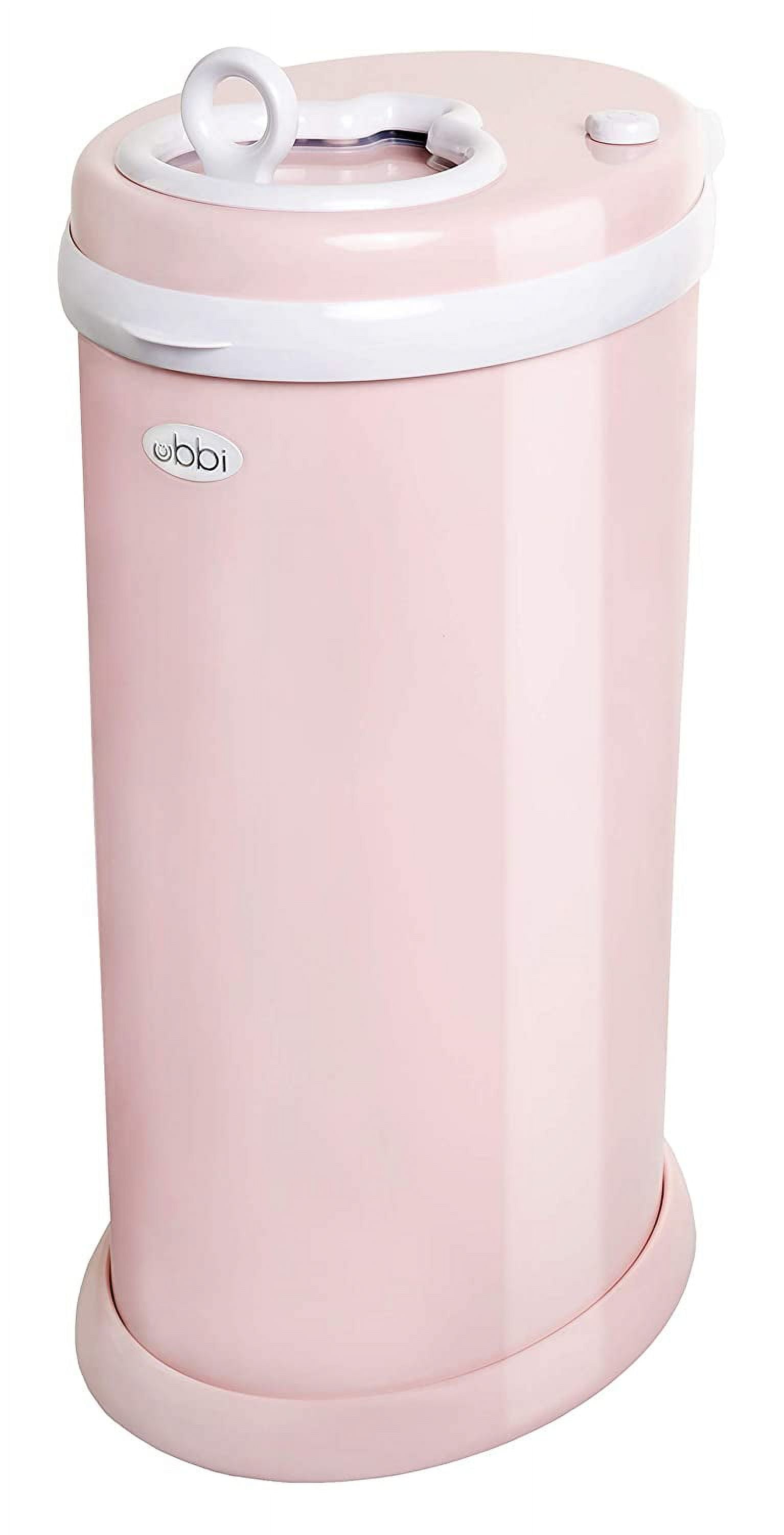 Free Shipping! Ubbi Stainless Steel Diaper Pail, Odor Locking, No