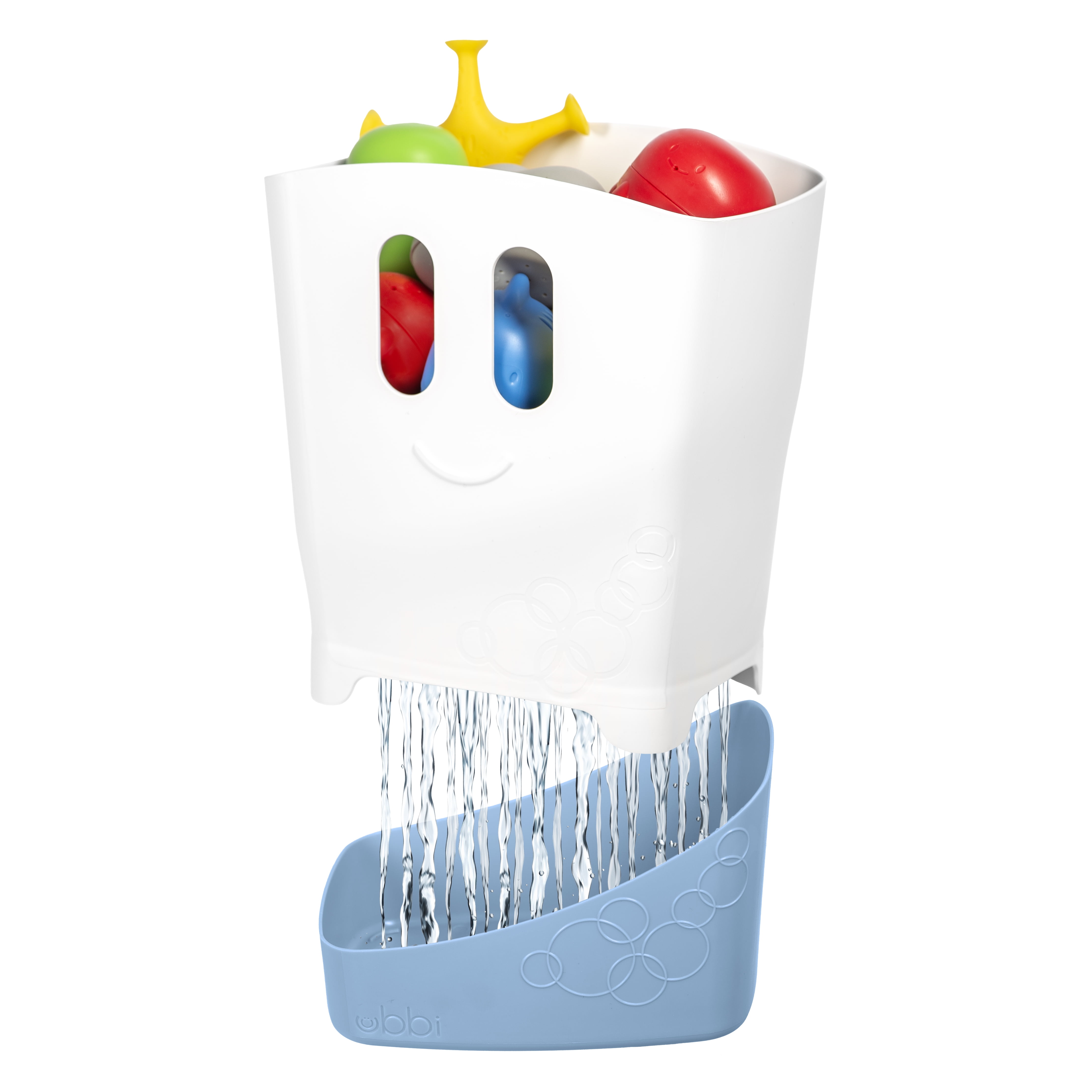 Ubbi Stand Up Bath Toy Storage Organizer, Bath Caddy with Removable ...