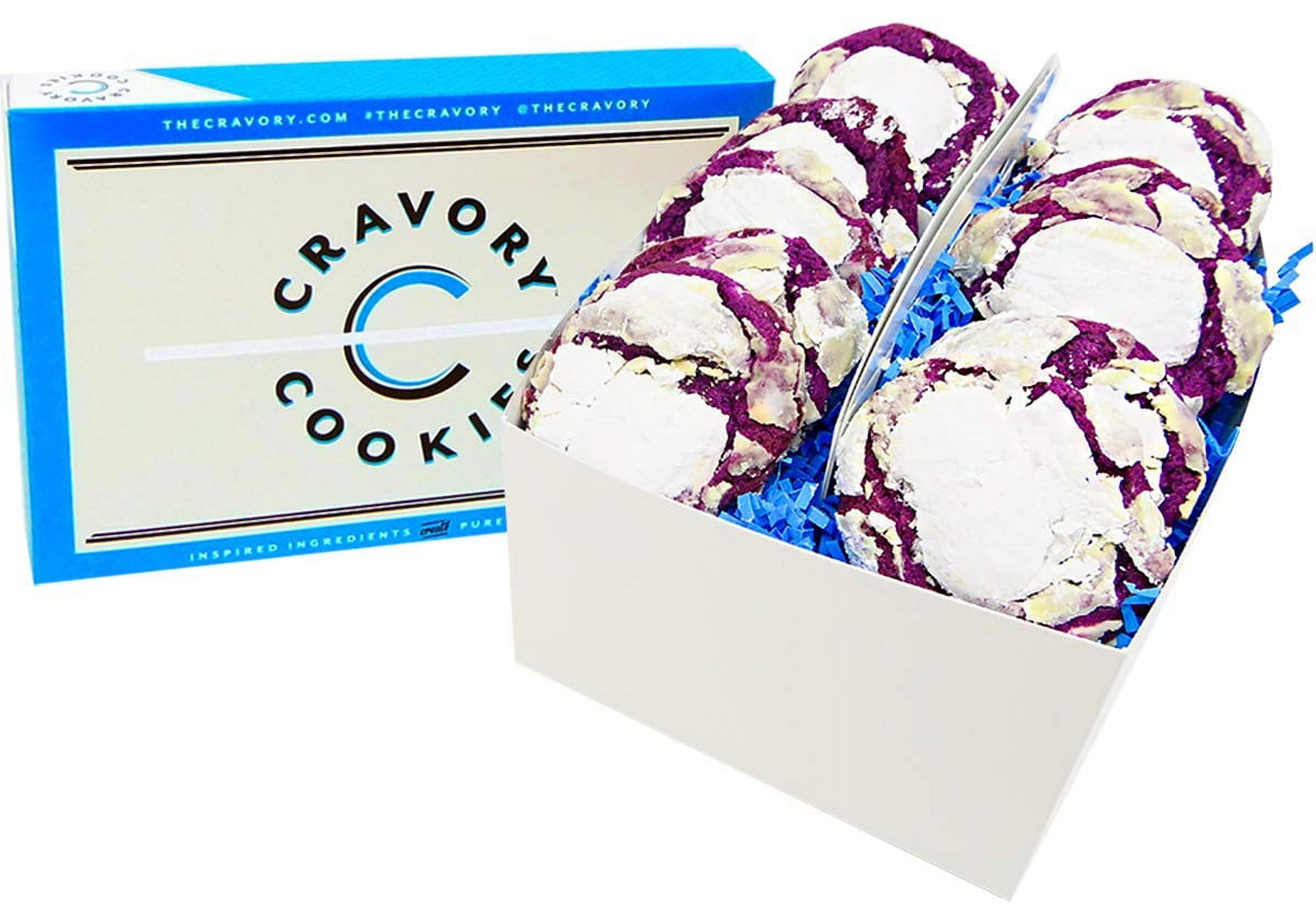 Ube Cookies 12 cookies, 2.0 oz. each Individually Wrapped Baked