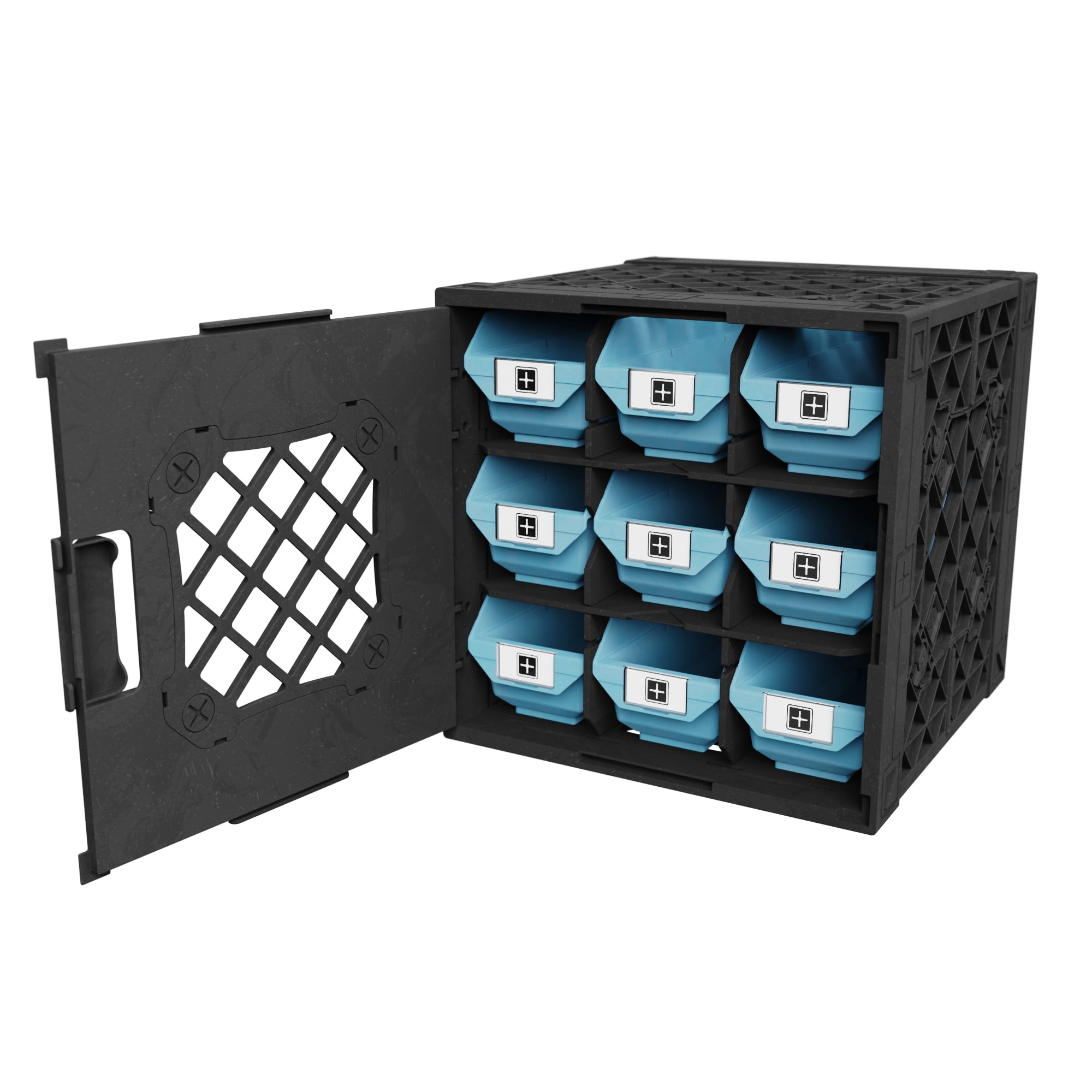 UbeCube Grabinet™ 3x3 - Crate with Nine Storage Bins - Walmart.com