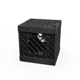 thumbnail image 1 of UbeCube Plastic Collapsible Modular Stackable Storage Crate, Small, Black, 1 of 8