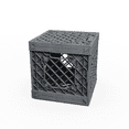 thumbnail image 1 of UbeCube Stackable Modular Collapsible Storage Crate, Gray, 1 of 8