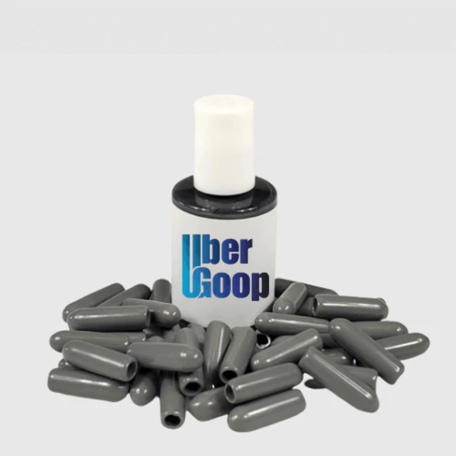 Uber Goop™ Dark Grey Dishwasher Rack Repair Coating Kit w/40 caps 1/2