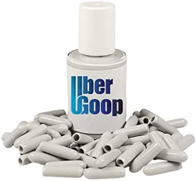 Uber Goop™ Light Grey Dishwasher Rack Coating w/50 caps - 1 oz