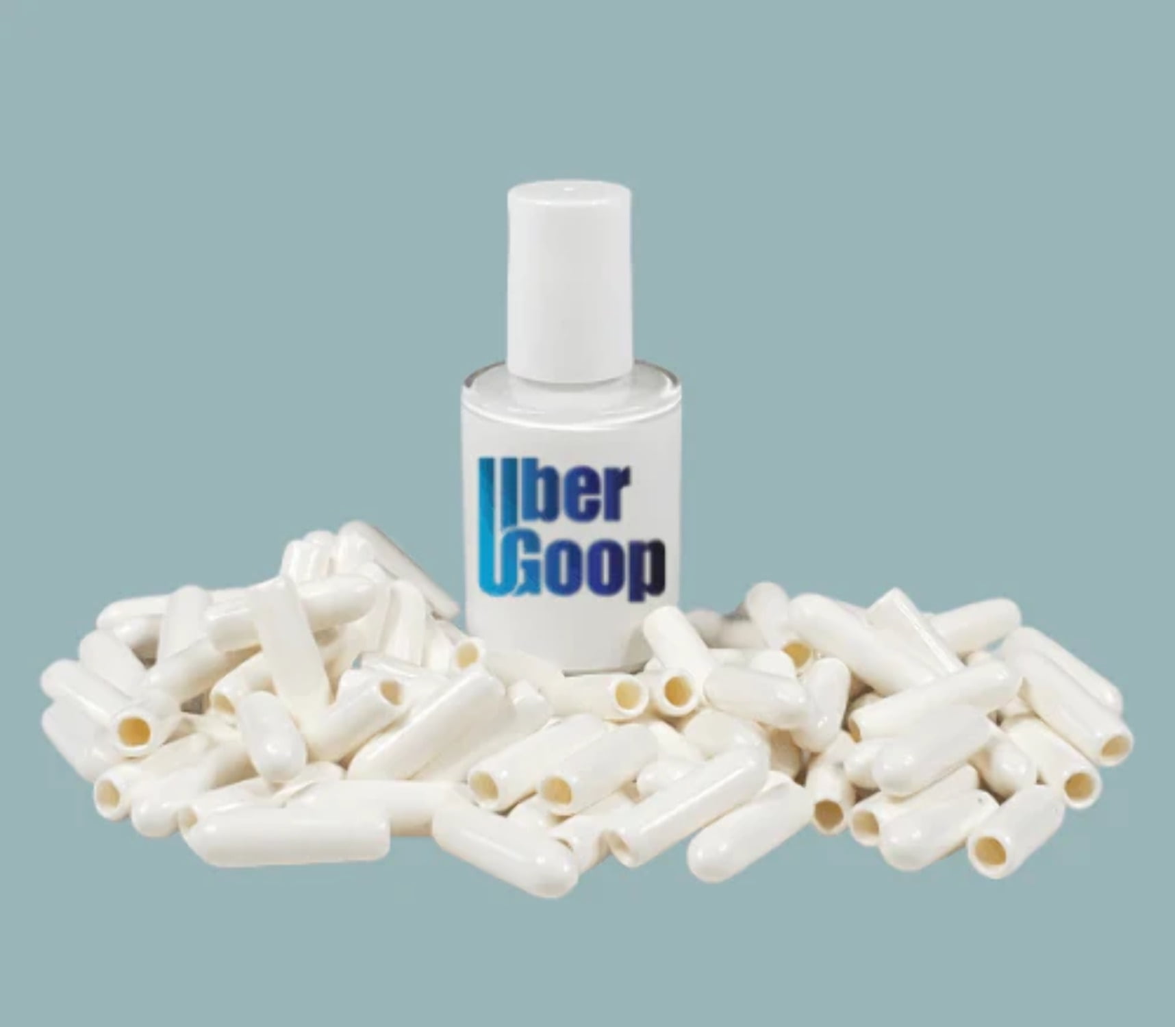 Uber Goop™ White Dishwasher Rack Repair Coating Kit w/80 caps 1/2 oz