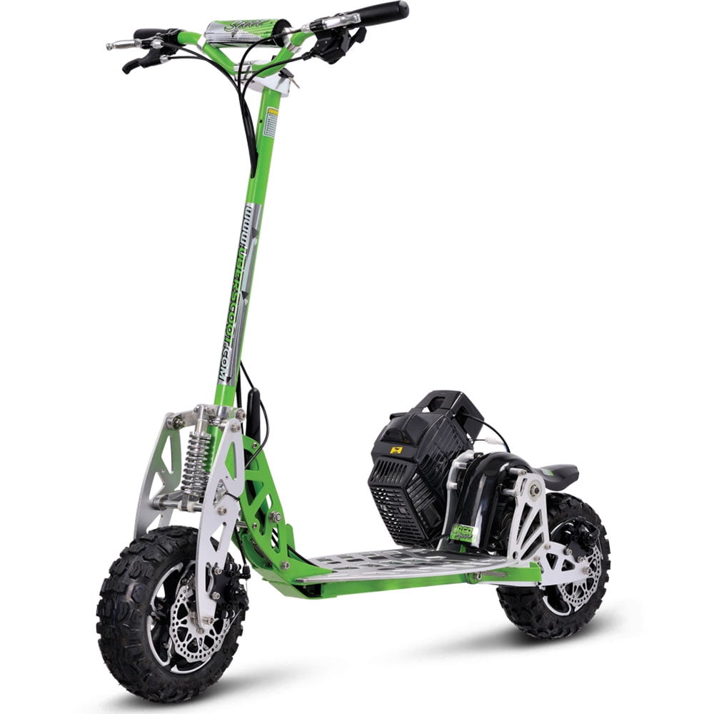 Uber Scoot 70 x 2-Speed Gas Scooter Green