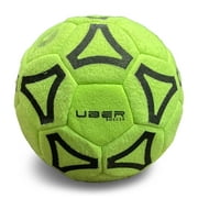 Uber Soccer Felt Indoor Soccer Ball perfect for Indoor game, Green, Size 5