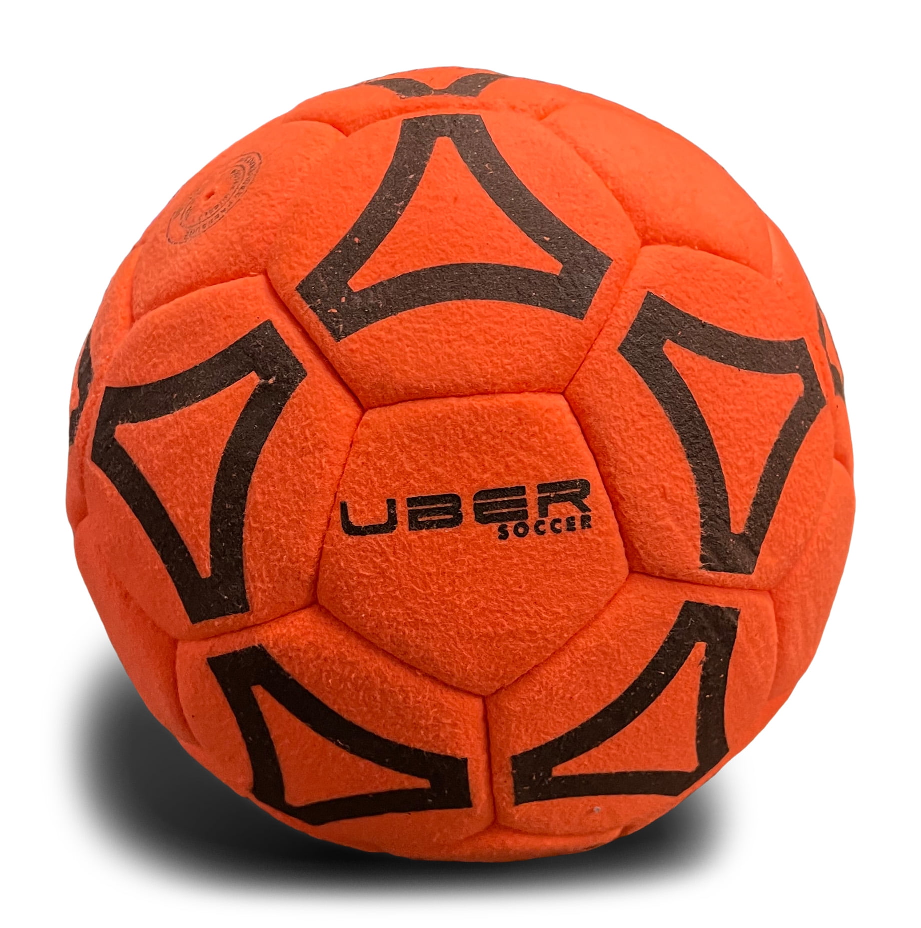 Uber Soccer Indoor Felt Ball (Orange, 3)