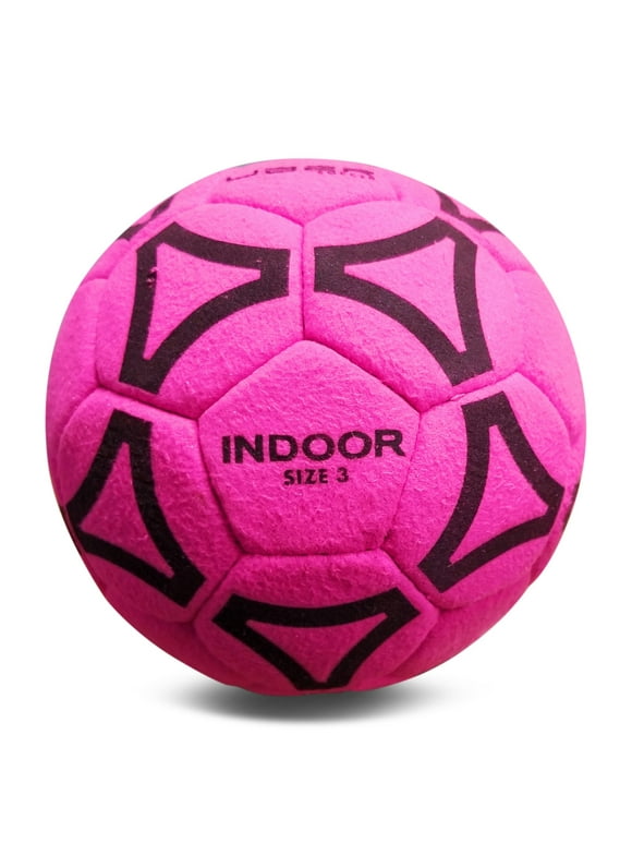 Uber Soccer Indoor Felt Ball (Pink, 5)
