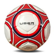 Uber Soccer Pro Trainer Soccer Ball - Red, White, and Blue (Size 3)
