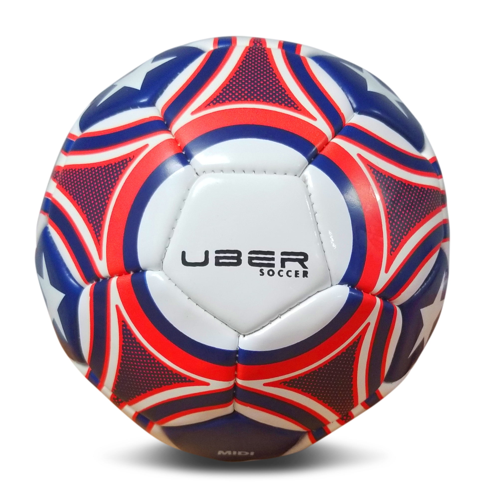 Uber Soccer USA Trainer Ball - Red, White, and Blue (4)