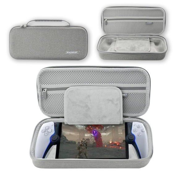 Uberwith Carrying Travel Storage Case Compatible with Playstation Portal Remote Player, PS Portal Hard Travel Case Storage Bag, EVA Shockproof Carrying Shell for PS Portal Accessories