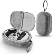 Uberwith Hard Carrying Case with Shoulder Strap for Meta Quest 3 & Accessories, Gray