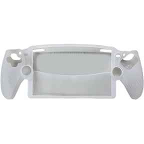 Uberwith Silicone Protection Sleeve for PS5 Portal Game Console Drop-Proof Soft Case Cover Sleeve Anti-Scratch Handheld Game Console Cover for ps5 Controller (White)