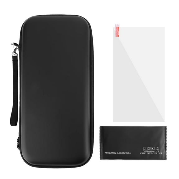 Uberwith For Switch 2 Accessories, 2 in 1 PU Carrying Case & Screen Protector, Shockproof Game Conslole Case Anti-scratch Organizer Bag for Switch 2 Console