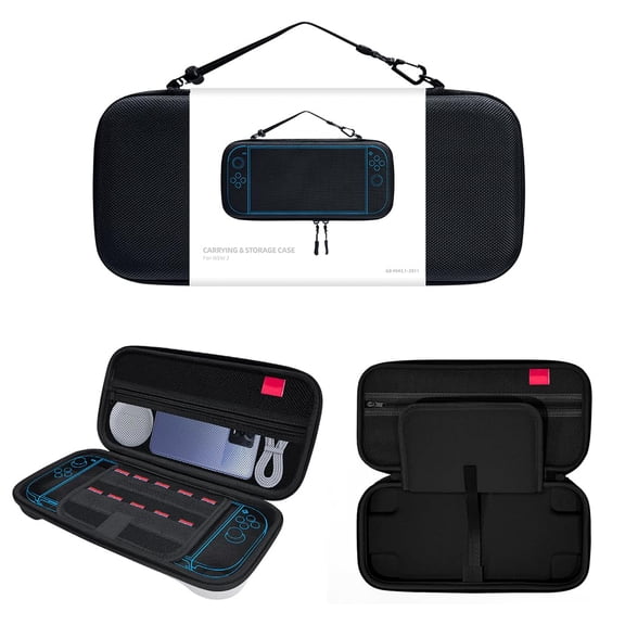 For Switch Carrying Case Compatible with Switch 2 Console, For Switch Game Case, Travel Carry Case Pouch for Switch 2 Console & Accessories (Only Case)