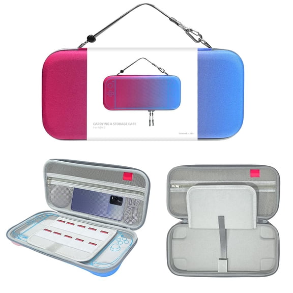 For Switch Carrying Case Compatible with Switch 2 Console, For Switch Game Case, Travel Carry Case Pouch for Switch 2 Console & Accessories (Only Case)