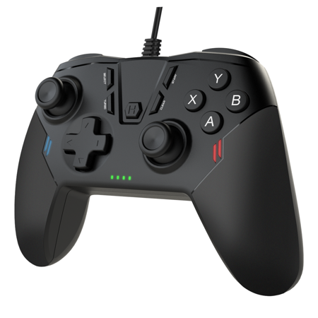 Uberwith Wired PC Game Controller, Joystick Gamepad Controller for PC Game Controller Compatible With Steam, PS3, Windows 10/8/7 PC, Laptop, TV Box, Android Mobile Phones