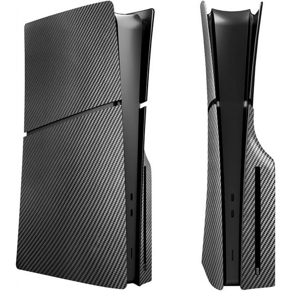 Uberwith for PS5 Slim Disc Edition Faceplate, Custom Replacement Cover Plates Skin Case ABS Side Shell for PS5-Slim Console Disc Version