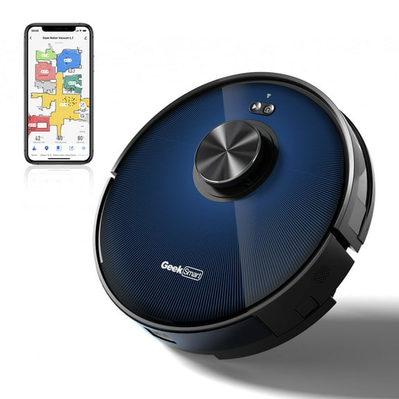 UbesGoo Robot Vacuum Cleaner and Mop, LDS Navigation, Wi-Fi Connected APP, Selective Room Cleaning