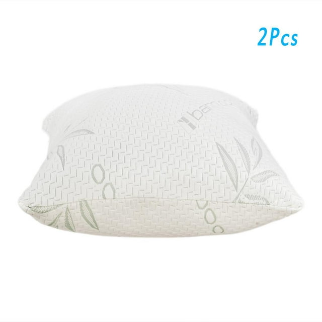 Ubesgoo Cotton/Bamboo/Fiber Throw Pillows 27.5" x 19.7" White 2