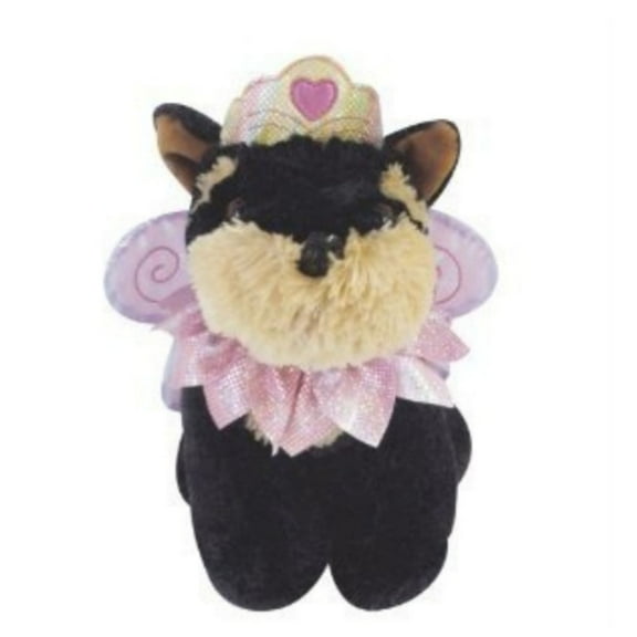 Ubi Petz Soft Dogz - Yorkshire Puppy Dog Stuffed Animal Angel - Plush Yorkie Pup