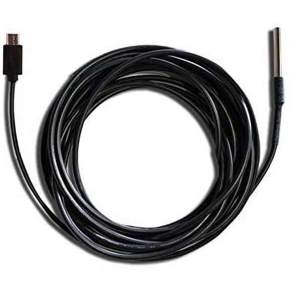 UbiBot DS18B20 Temperature Probe, Waterproof External Probe for Refrigerator,Remote Temperature Monitor for Hot Tub, Swimming Pool,-55 to 125 C,USB Connector Matches with Ubibot WS1,WS1 Pro only 5m