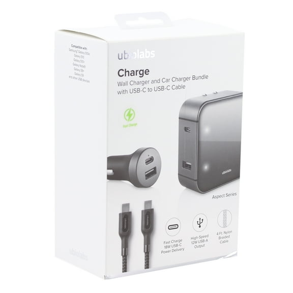 Ubio Labs Shadow Portable Charger, 6000mAh - Black