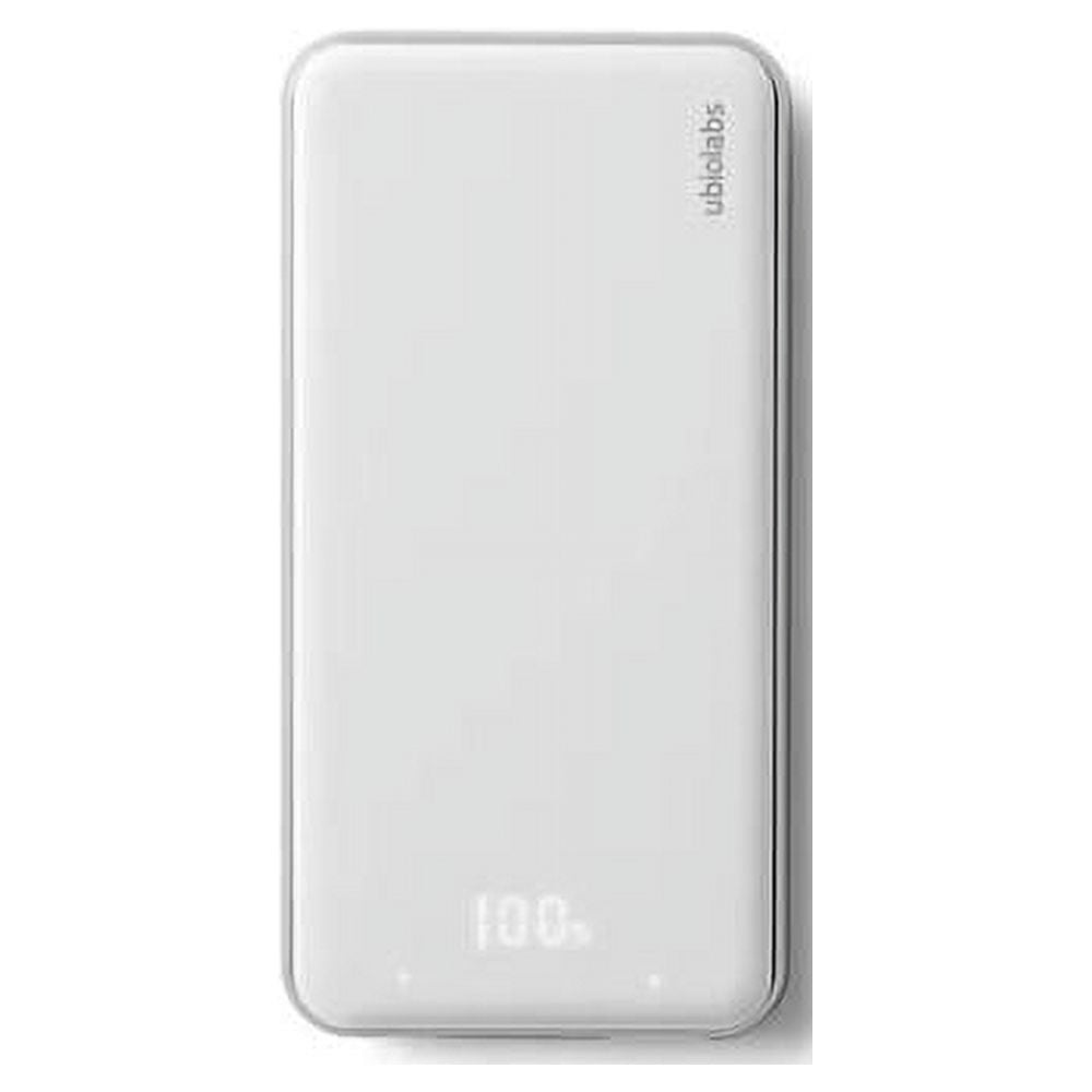 Ubio Labs Silhouette 6,000mAh Portable Power Bank (White)