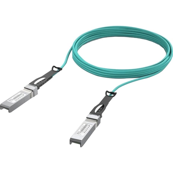 Ubiquiti Inc 5M 10G Long-Range Direct Attach Ethernet Cable in Aqua