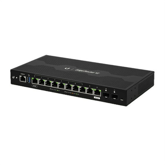 Ubiquiti Networks ER-12 12-Ports Ethernet Switch with PoE Input & Passthrough