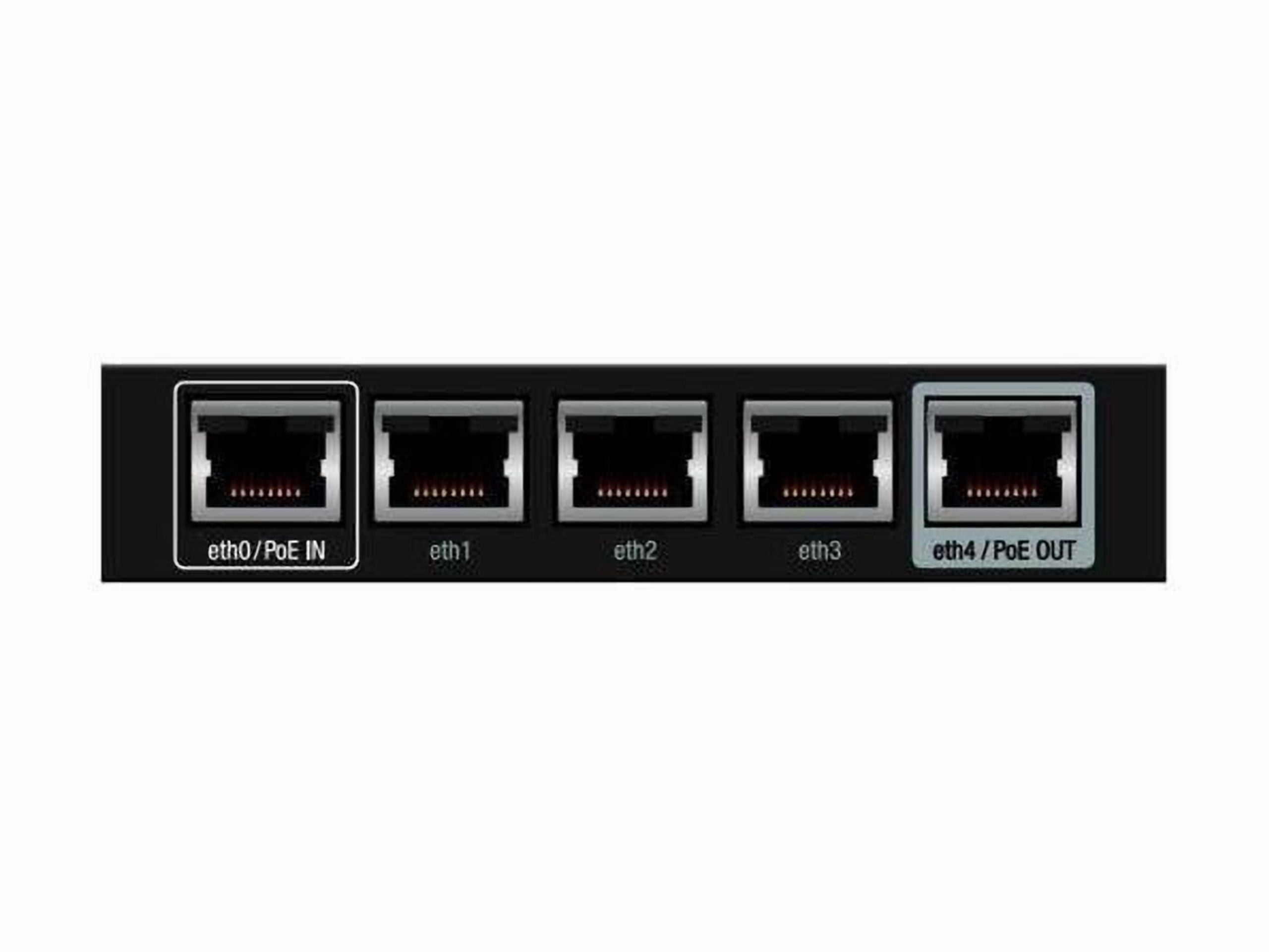 Ubiquiti ER-X-US EdgeRouter X 5-Port Advanced Gigabit Ethernet Routers, 256MB Storage