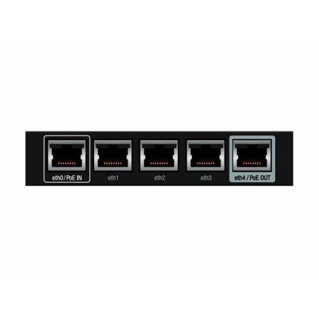 Ubiquiti ER-X-US EdgeRouter X 5-Port Advanced Gigabit Ethernet Routers, 256MB Storage