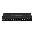 thumbnail image 1 of Ubiquiti EdgeRouter Router - 10 Ports - PoE Ports - 2 Slots - Gigabit Ethernet - Rack-mountable, 1 of 9