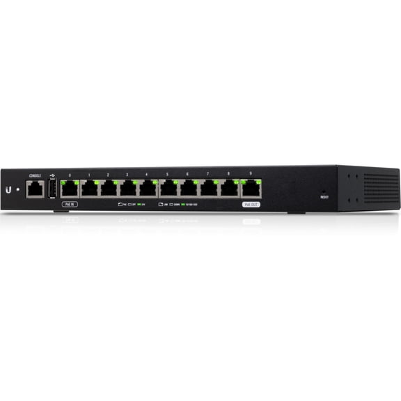 10-Port High-Performance Gigabit Router with PoE Flexibility